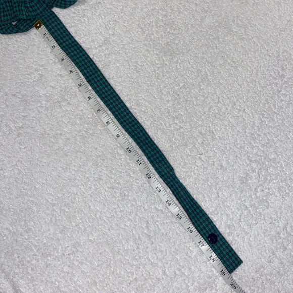 Vintage green red navy button strap overalls 12m - Picture 8 of 9